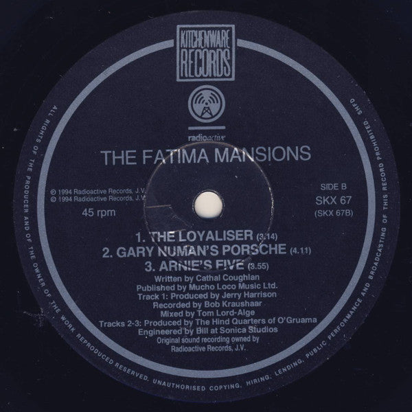The Fatima Mansions : The Loyaliser (12")