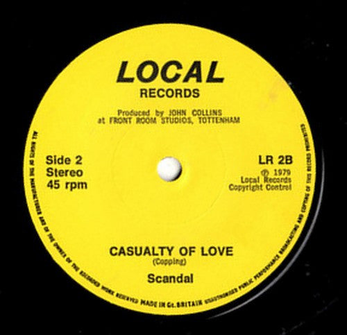 Scandal (11) : Comic Book Hero (7", Single)