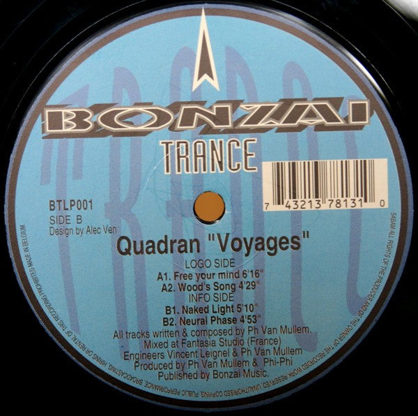 Quadran : Voyages (2xLP, Album)