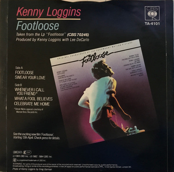 Kenny Loggins : Footloose (12")