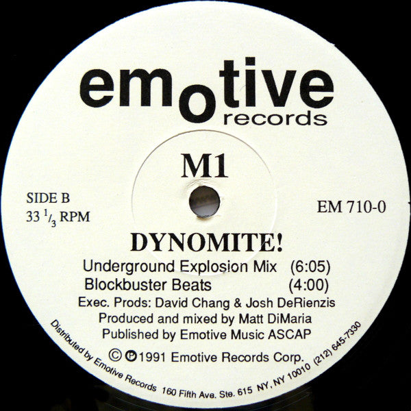 M1 : Dynomite! (12")