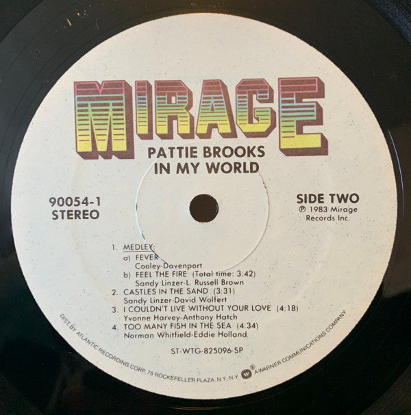 Pattie Brooks : In My World (LP, Album)