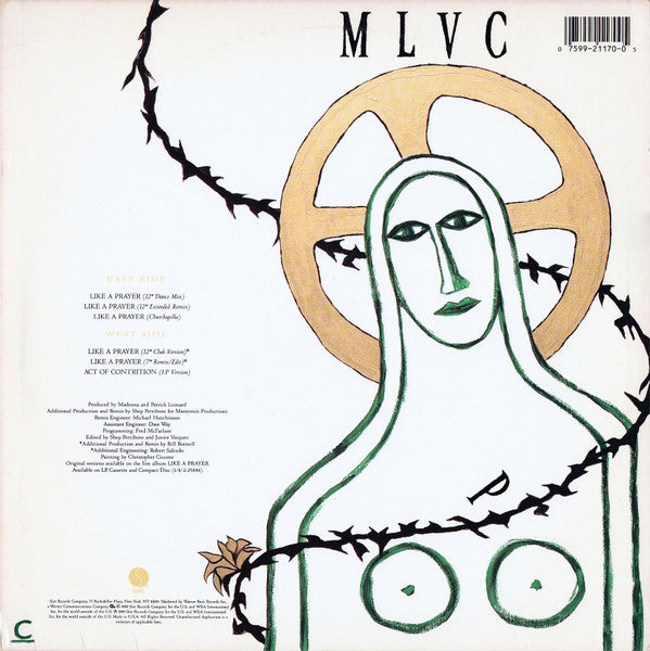 Madonna : Like A Prayer (12", Maxi)