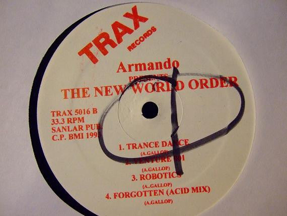 Armando : The New World Order (LP, Red)