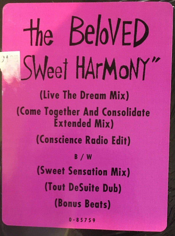 The Beloved : Sweet Harmony (12")