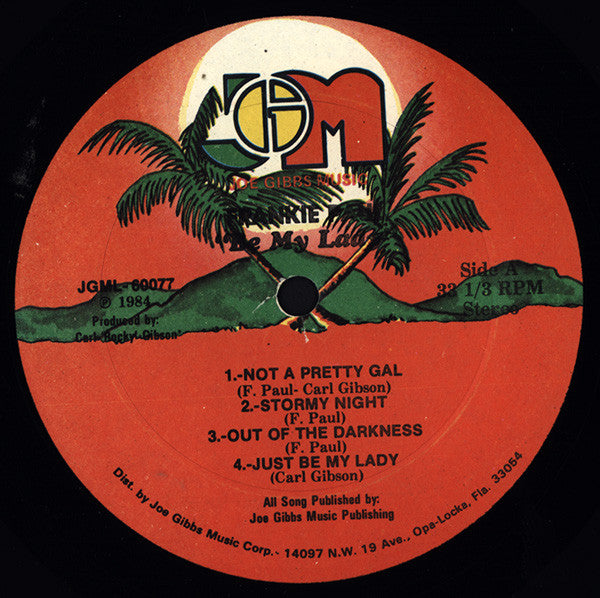 Frankie Paul : Be My Lady (LP, Album)