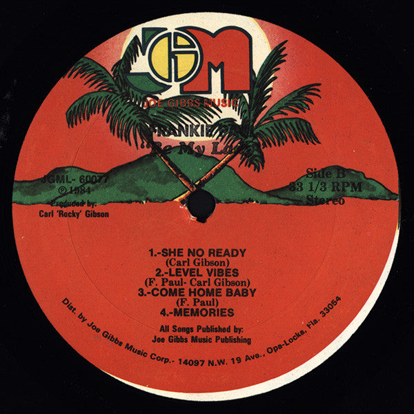 Frankie Paul : Be My Lady (LP, Album)
