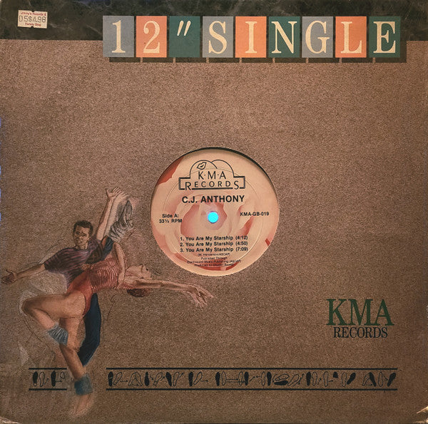 C.J. Anthony : You Are My Starship (12")