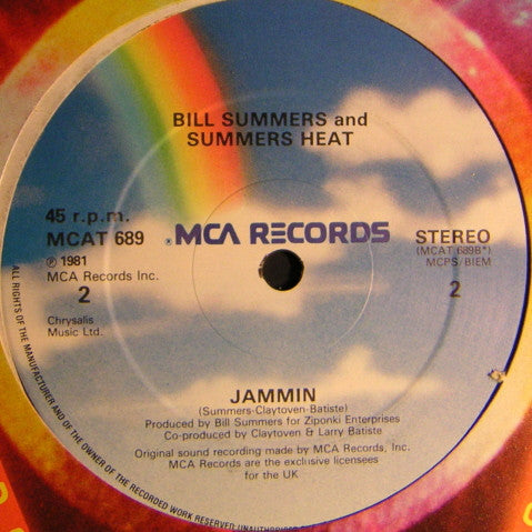 Bill Summers And Summers Heat* : Call It What You Want / Jammin (12", Single)