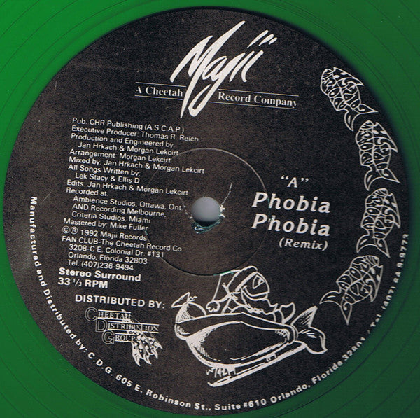 Radioactive Goldfish : Phobia / Psychopathic (12", Ltd, Promo, Gre)