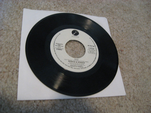 Womack & Womack : T.K.O. (7", Single, Promo)
