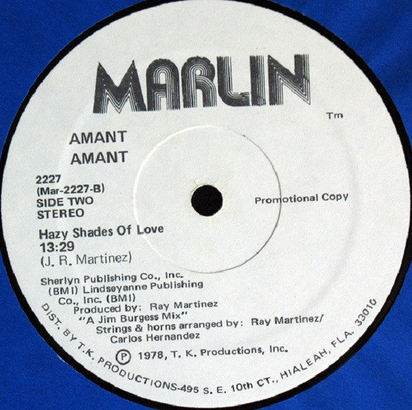 Amant : Amant (LP, Album, Promo)