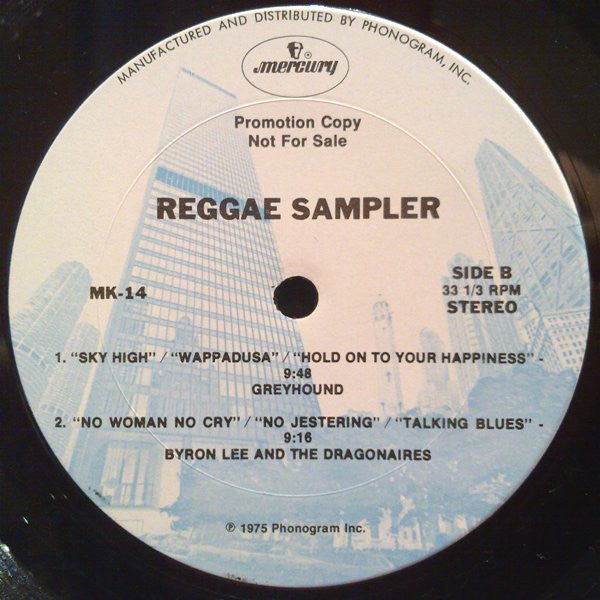 Various : A Mercury "In-Store Play Special..." Reggae (LP, Promo, Smplr)
