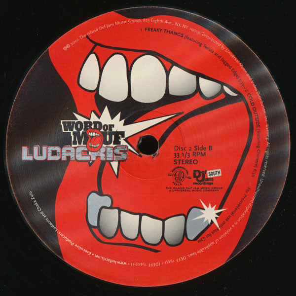 Ludacris : Word Of Mouf (2xLP, Album, Promo, Cle)