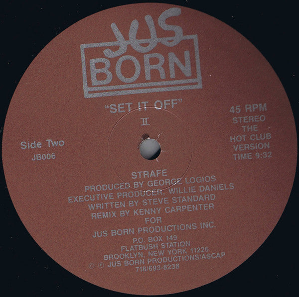 Strafe : Set It Off (II) (12")