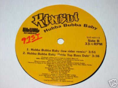 Kinsu : Hubba Bubba Baby (12")