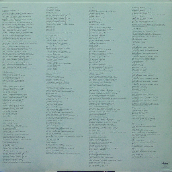 Heart : Bad Animals (LP, Album)