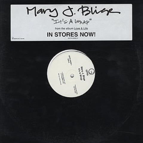 Mary J. Blige : It's A Wrap (12", Promo)