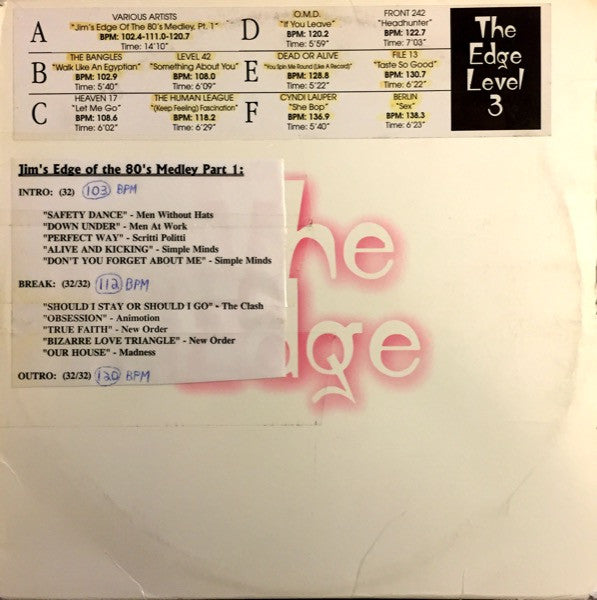 Various : The Edge Level 3 (3xLP, Comp)