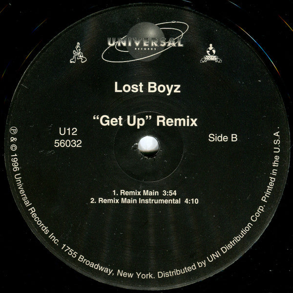 Lost Boyz : Get Up (12")
