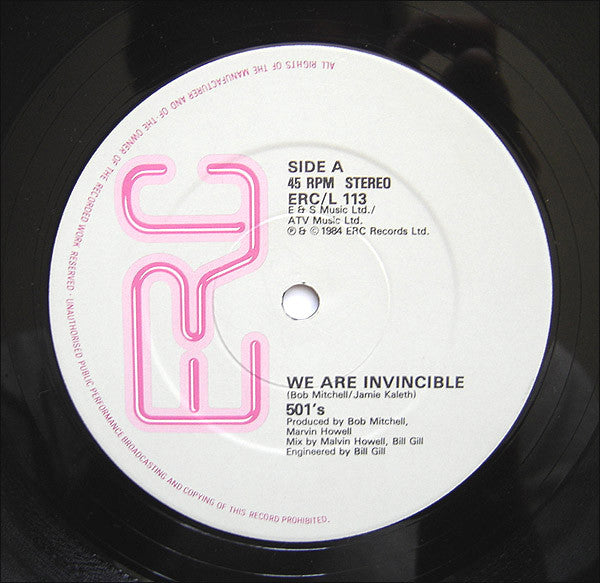 501's : We Are Invincible (12")