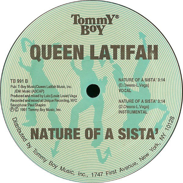Queen Latifah : Fly Girl / Nature Of A Sista' (12")