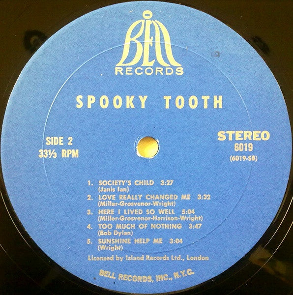 Spooky Tooth : Spooky Tooth (LP, Album, Mon)