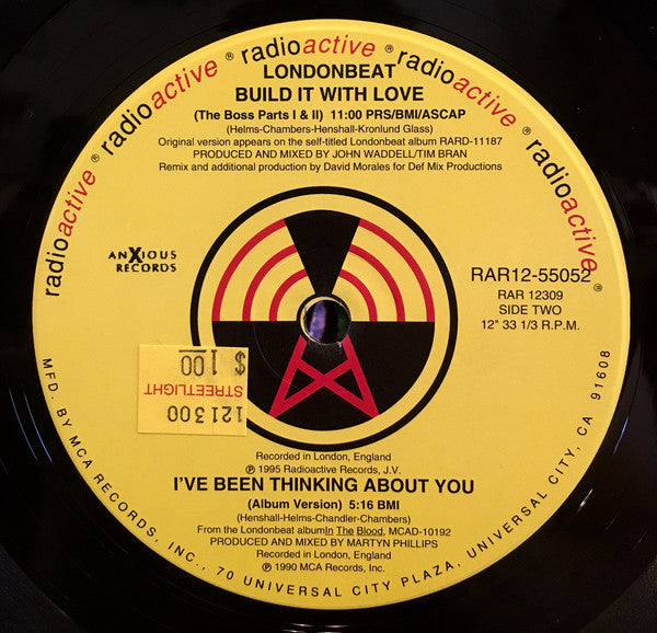 Londonbeat : Build It With Love (12", Single)