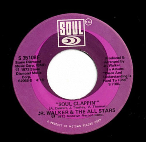 Junior Walker & The All Stars : Peace And Understanding (Is Hard To Find) (7")
