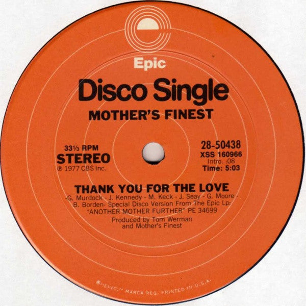 Mother's Finest : Dis Go Dis Way, Dis Go Dat Way (12", Single)