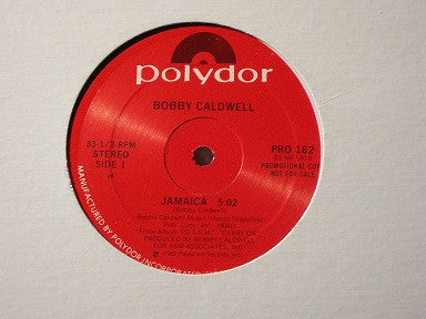 Bobby Caldwell : Jamaica (12", Promo)