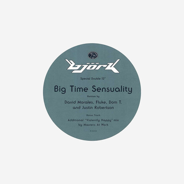 Björk : Big Time Sensuality (2x12", S/Edition)