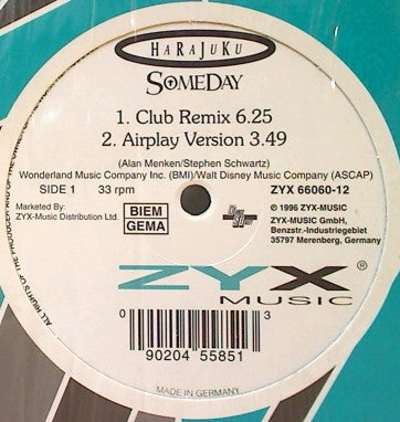 Harajuku : Someday (12")