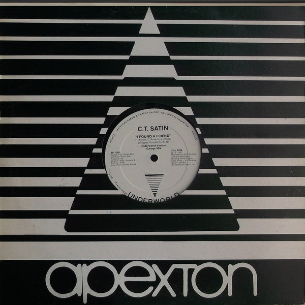 C.T. Satin : I Found A Friend (12")