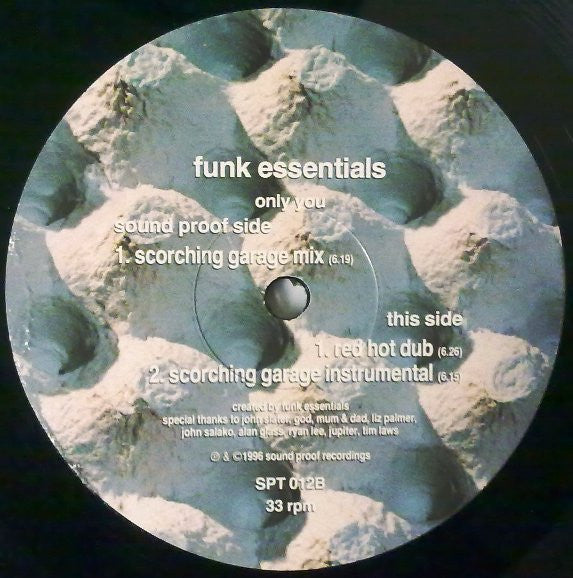 Funk Essentials : Only You (12")
