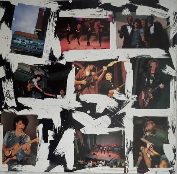 Daryl Hall & John Oates With David Ruffin & Eddie Kendricks : Live At The Apollo (LP, Album)