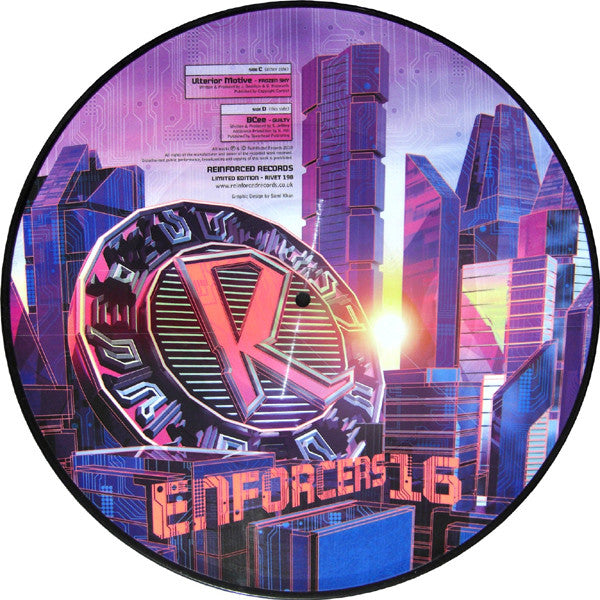 Various : Enforcers 15 & 16 (2x12", Ltd, Pic)