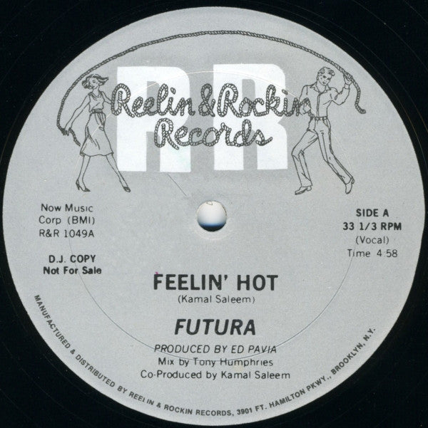 Futura (4) : Feelin' Hot (12", Promo)