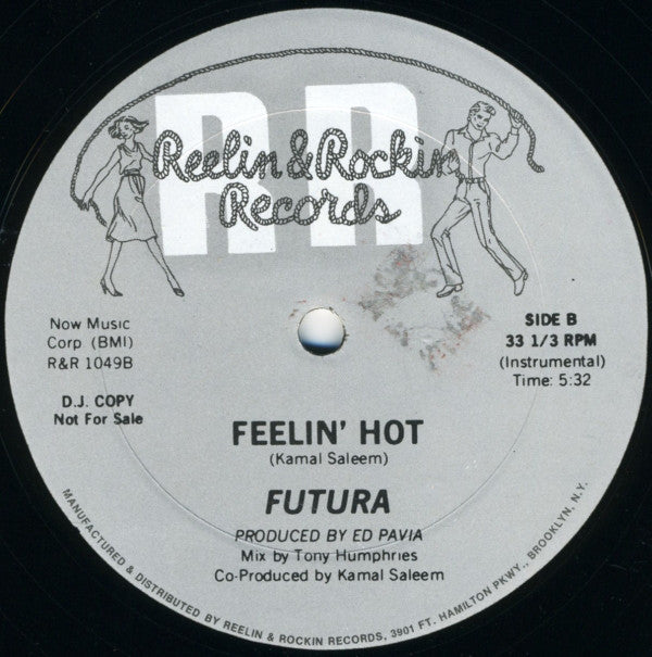 Futura (4) : Feelin' Hot (12", Promo)