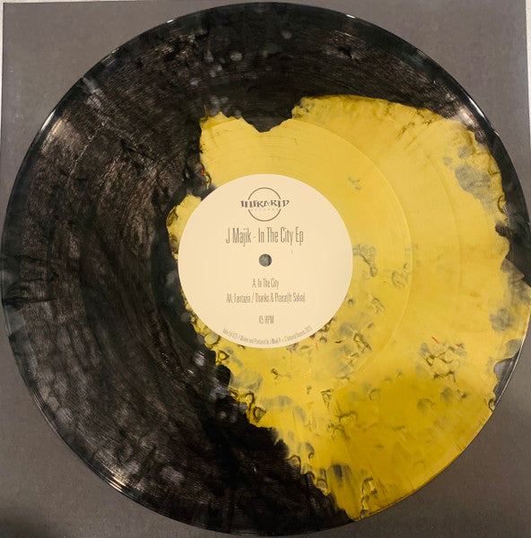 J Majik : In The City E.P (12", Ltd, Gol)