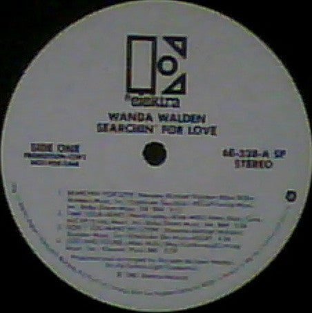 Wanda Walden : Searchin' For Love (LP, Album, Promo)