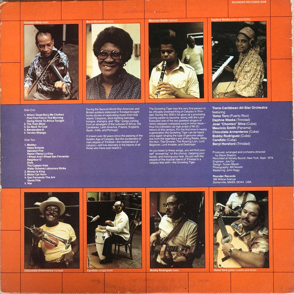 The Growling Tiger : Knockdown Calypsos (LP)