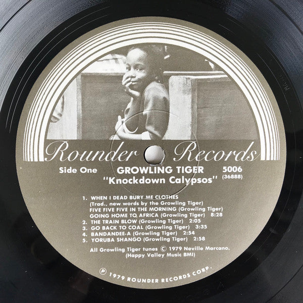 The Growling Tiger : Knockdown Calypsos (LP)