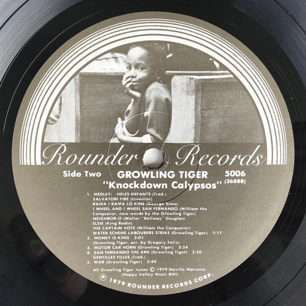 The Growling Tiger : Knockdown Calypsos (LP)
