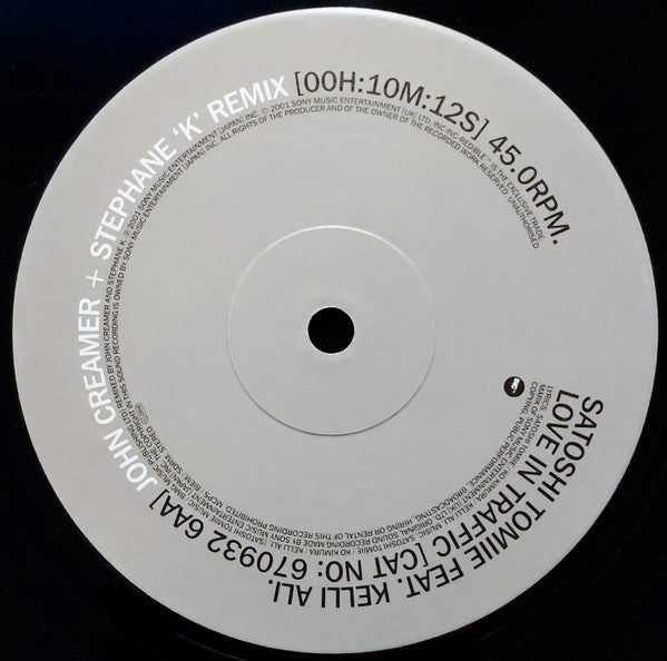 Satoshi Tomiie Feat. Kelli Ali : Love In Traffic (12")