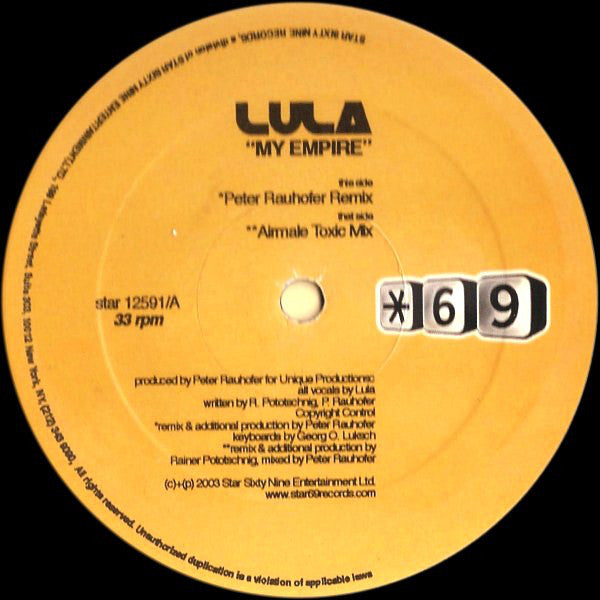 Lula : My Empire (12")