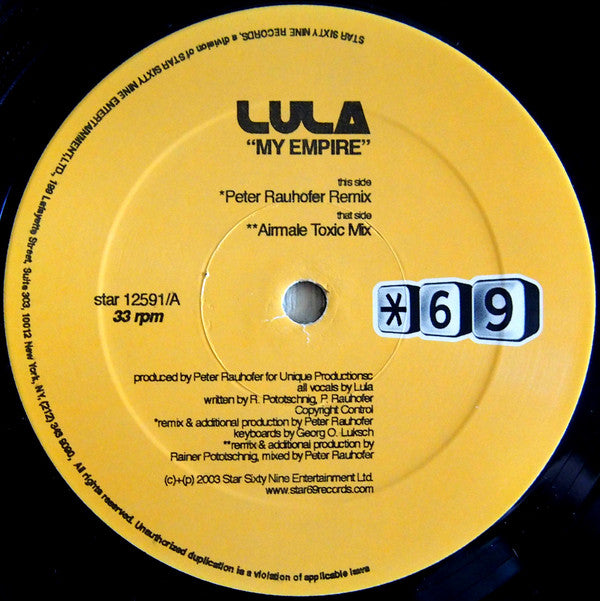 Lula : My Empire (12")