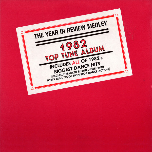 Various : 1982 Top Tune Medley (12", Mixed, Promo, Unofficial)