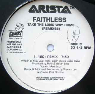 Faithless : Take The Long Way Home (Remixes) (2x12", Promo)