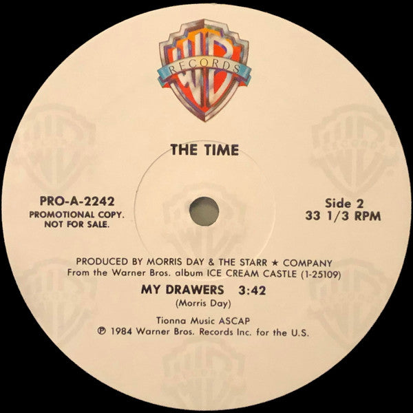 The Time : The Bird (12", Single, Promo)
